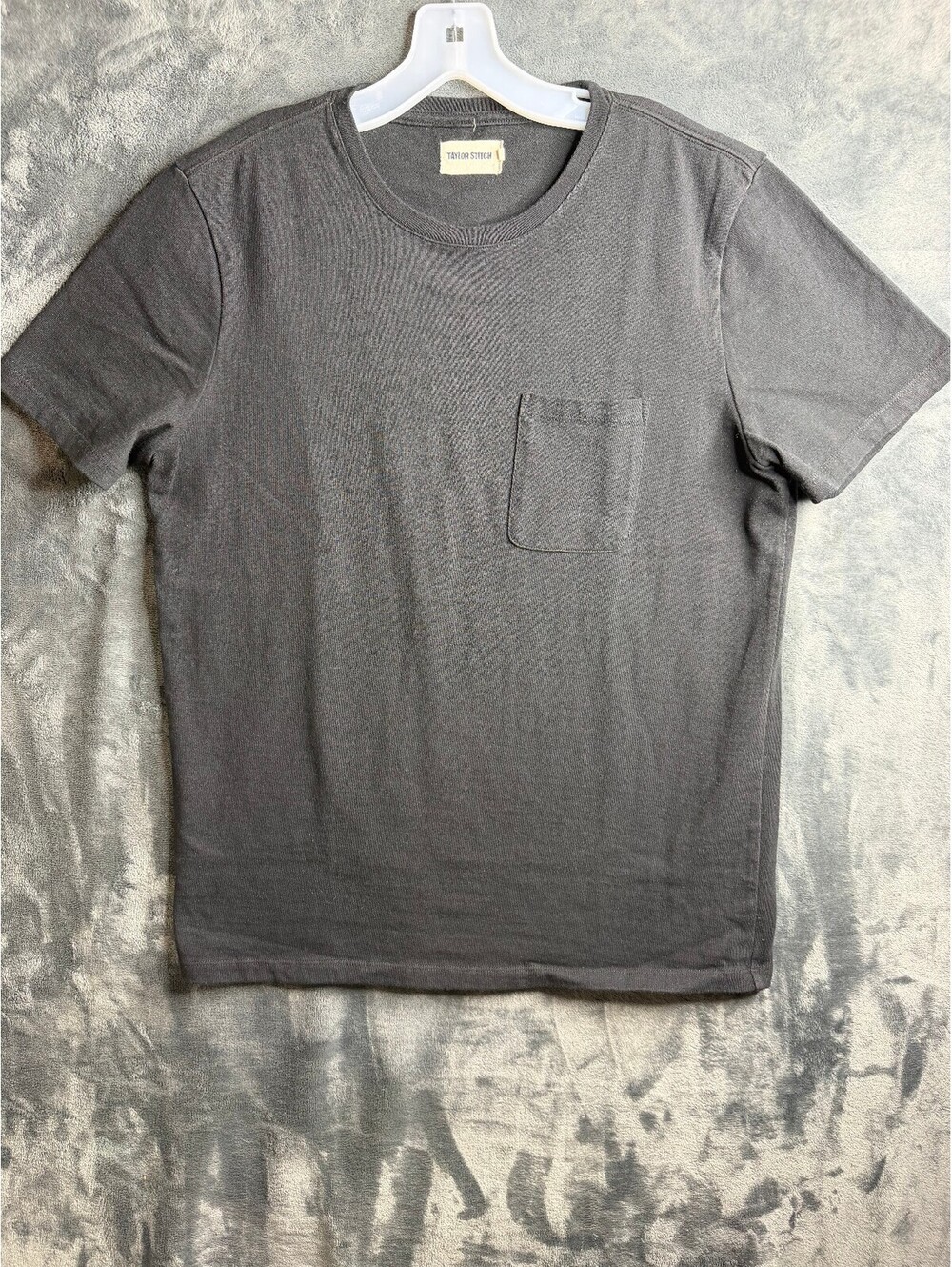 Taylor Stitch Men's Pocket T-shirt Black Sz Large (42)